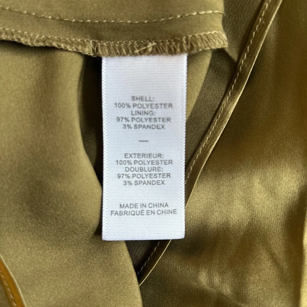 NWT Likely Women’s Hadi Layered Dress, Olive green and pink. Women’s size 2.